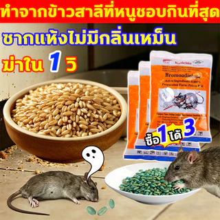 ซากแห้งไม่มีกลิ่นเหม็น ยาฆ่าหนู ซื้อ 1 ได้ 2 ยากำจัดหนู เหยื่อกำจัดหนู ยาเบื้อหนู สารกำจัดหนู ยาเบื่อหนูแห้ง ยาเบื่อหนุ