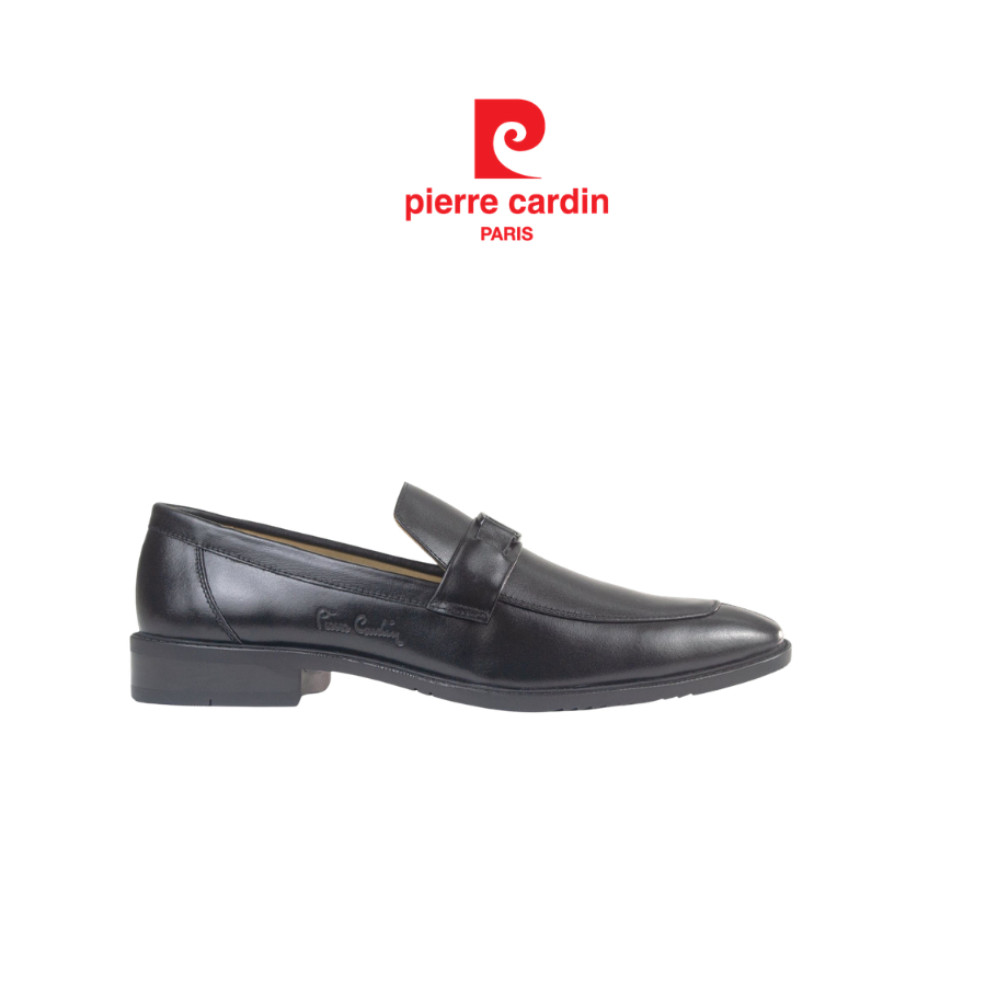 รองเท้าหนัง Loafer ผู้ชาย Pierre Cardin ดีไซน์โลโก้แฟชั่น หนังนุ่ม พื้นยางหล่อ รุ่น 782
