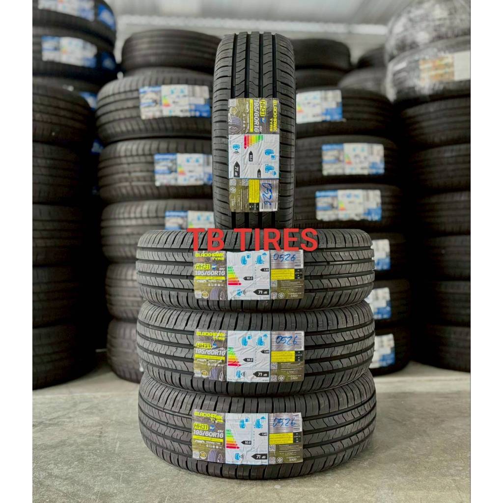ยางรถยนต์ 195/60R16 STREET-H HH31 EV 89V // BLACKHAWK (ยางใหม่ปี 2026)