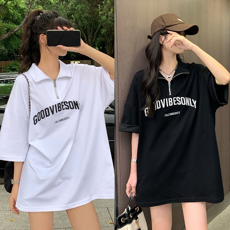เสื้อยืดโอเวอร์ไซส์ ผ้านิ่มขนาดใหญ่ พลัสขนาดเสื้อผ้าผู้หญิงสั้นสบาย เสื้อยืดลำลอง เสื้อ oversize ผู้หญิง