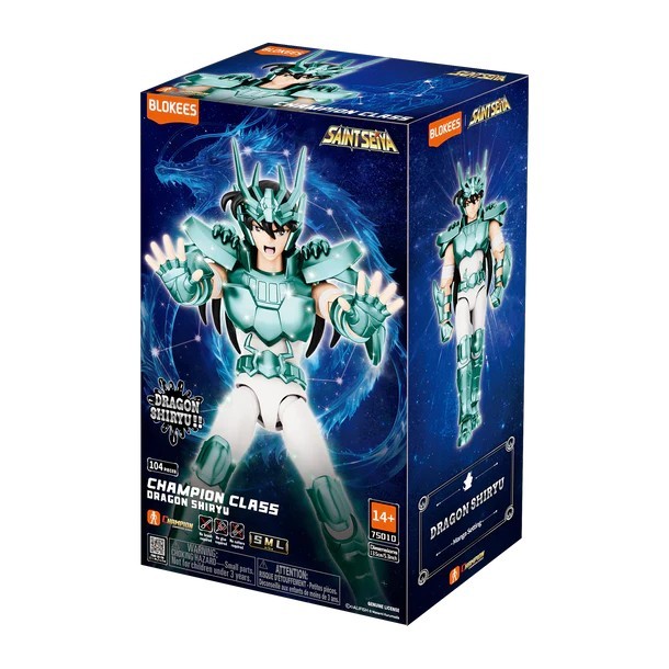 (พร้อมส่ง) Blokees | Saint Seiya 75010 Champion Class 09 - Dragon Shiryu