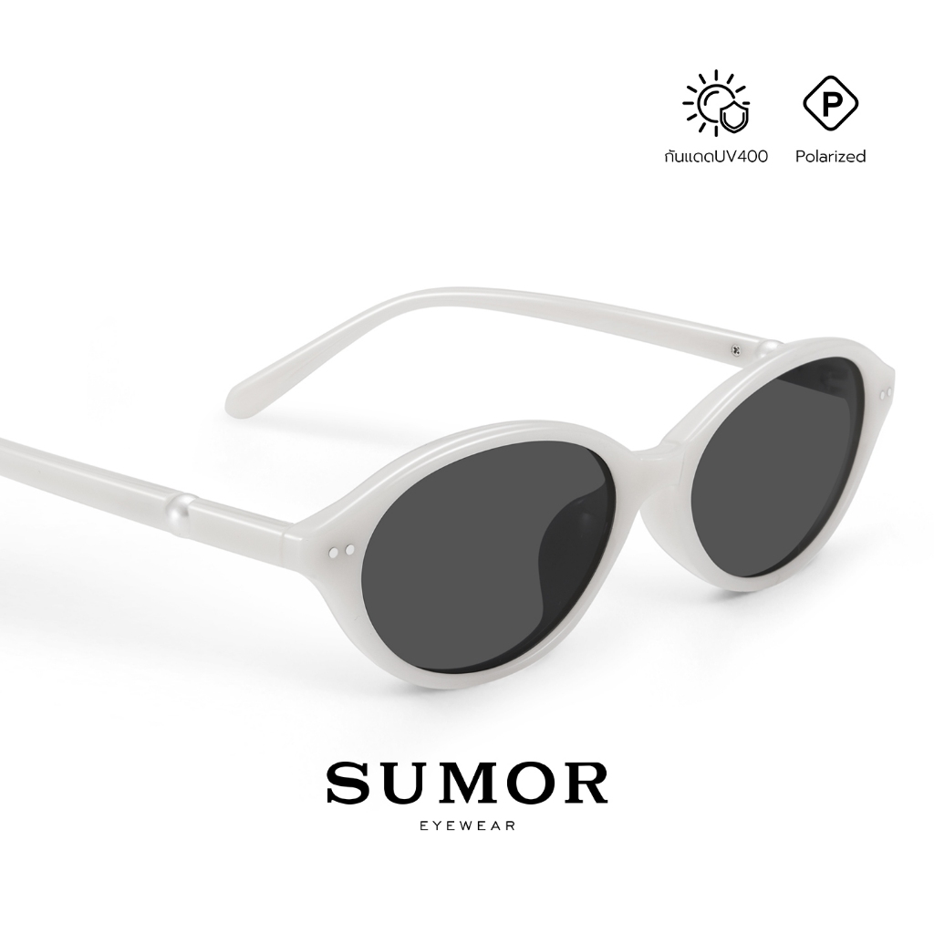 SUMOR : (SM15)  Polarized  แว่นกันแดด แว่นตากันแดดแฟชั่น แว่นกันแดดมุกสำหรับผู้หญิง | Sunglasses รูปที่ 5
