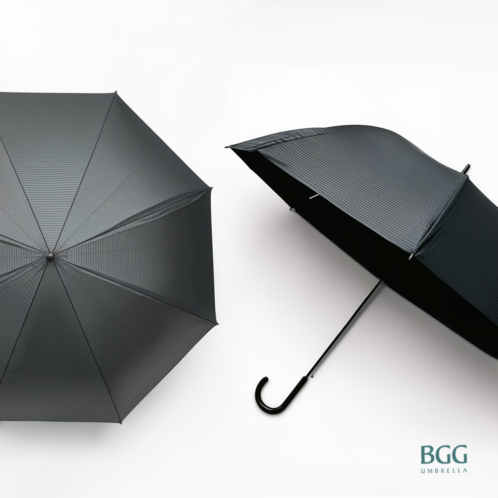 BGG 27" Windproof Auto Oversized Coverage Open EVA Umbrella ร่มยาวเปิดอัตโนมัติ กันลม ผ้าEVA ร่มขนาดใหญ่ 27 นิ้ว (WA1082