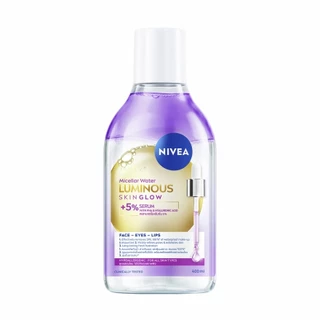 นีเวีย ลูมินัส630 สกิน โกลว์ ไมเซล่า วอเตอร์ 400 มล. NIVEA LUMINOUS630 SKIN GLOW MICELLARWATER400 ml