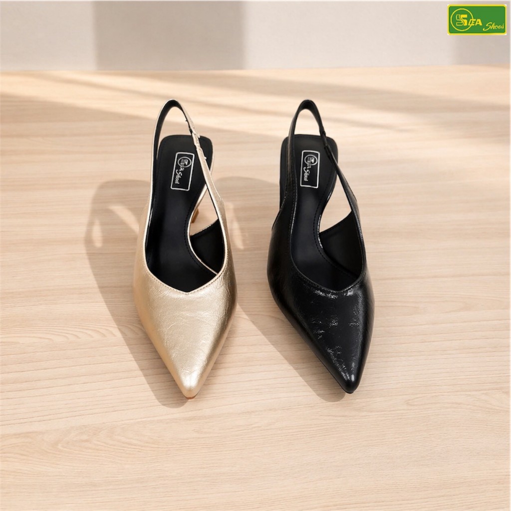 SEA Shoes(ซีชูส์) 9716-024 รองเท้าคัทชูผู้หญิง ดีไซน์ทันสมัย ใส่สบายทุกวัน