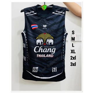 เสื้อกีฬา เสื้อแขนกุด Moon Doge EX2 ช้าง THAILAND สวยตรงปก ผ้านุ่มใส่สบาย