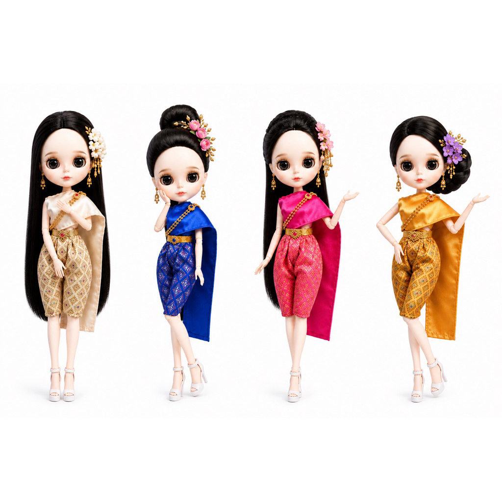 ชุดไทย ชุดบลายธ์ ชุดไทยบลายธ์ ชุดตุ๊กตาบลายธ์ ชุดไทยตุ๊กตาบลายธ์ – โปรปัง