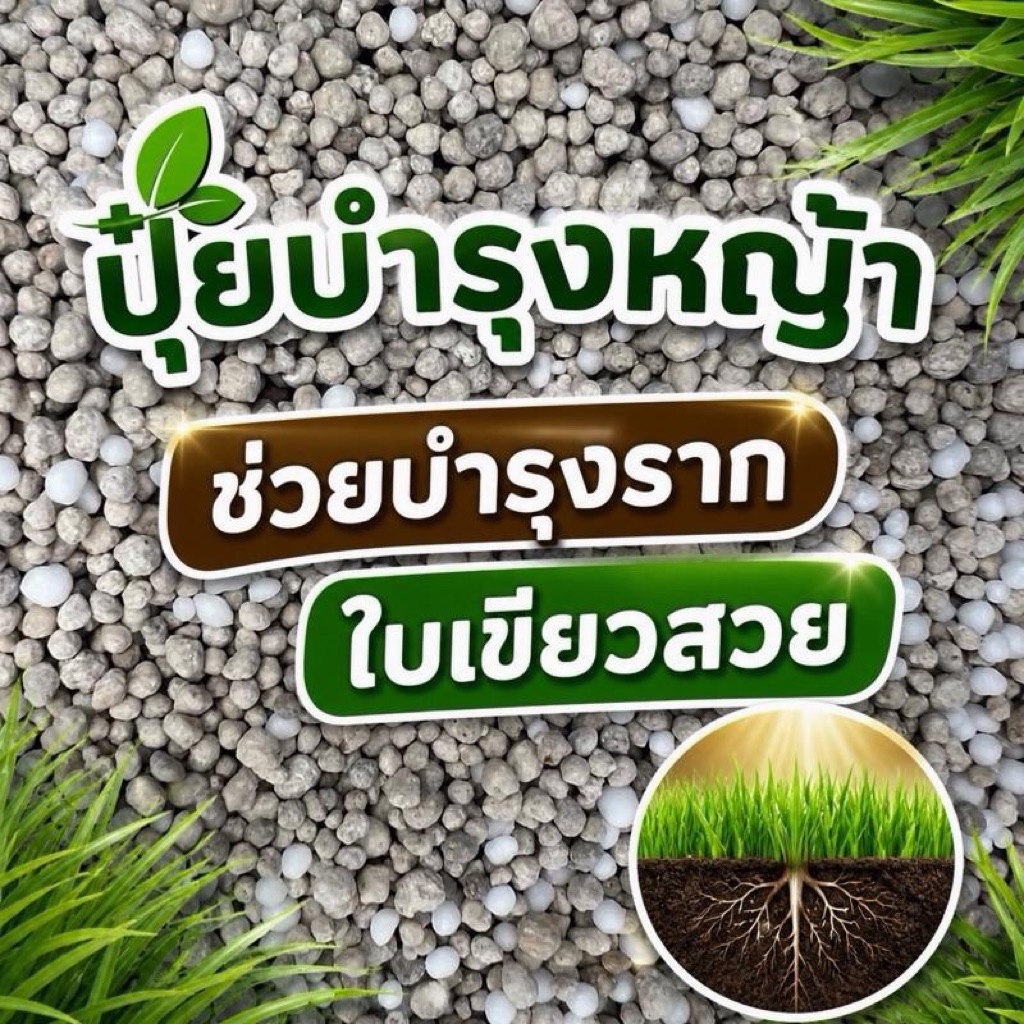 ปุ๋ยสูตรทางไร่ บำรุงใบ บำรุงราก ลำต้น ขนาด 300กรัม