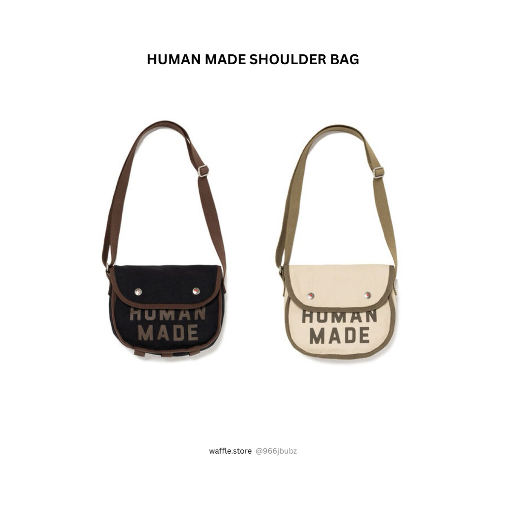 🇹🇭[ของแท้ 100% พร้อมส่ง] กระเป๋า HUMAN MADE SHOULDER BAG