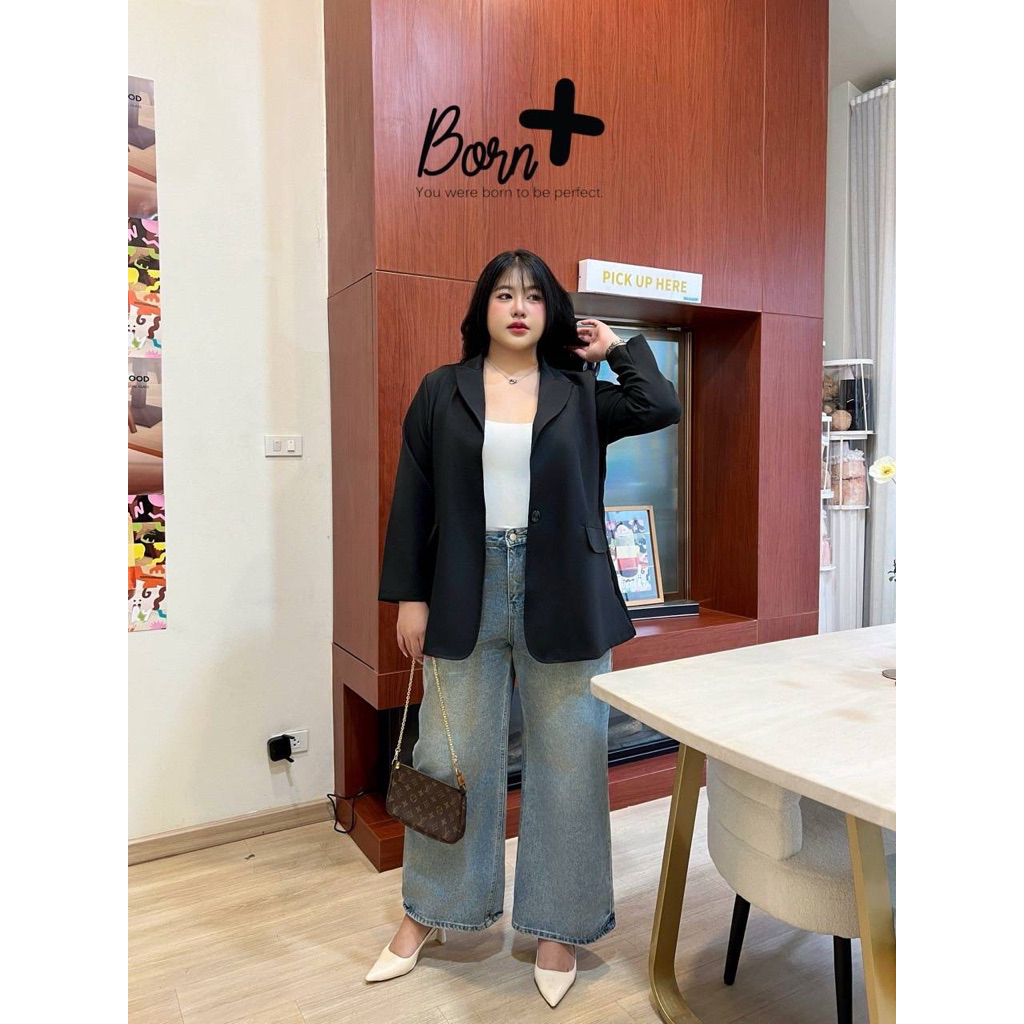 Bornplus Blazer  เสื้อเบรเซอร์รุ่นฮออตฮิต อก50-60นิ้ว