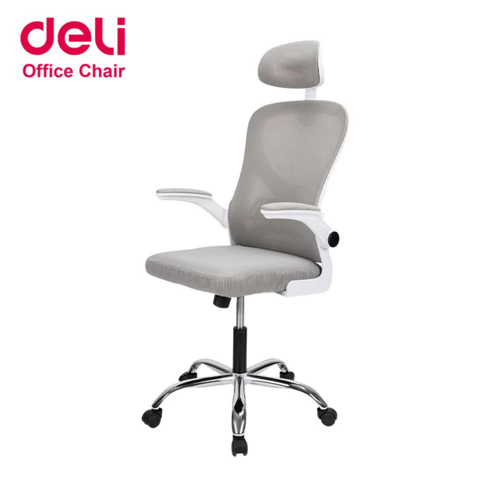 [ฟรีเบาะ]Deli เก้าอี้ออฟฟิศ เก้าอี้สำนักงาน ปรับความสูงได้ ปรับพนักพิงได้ รองรับสรีระ Office Chair