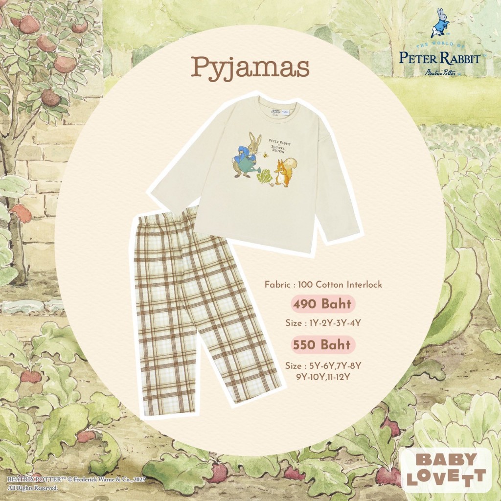 [Babylovett] 28 (Ep.3) Peter Rabbit - Pyjamas