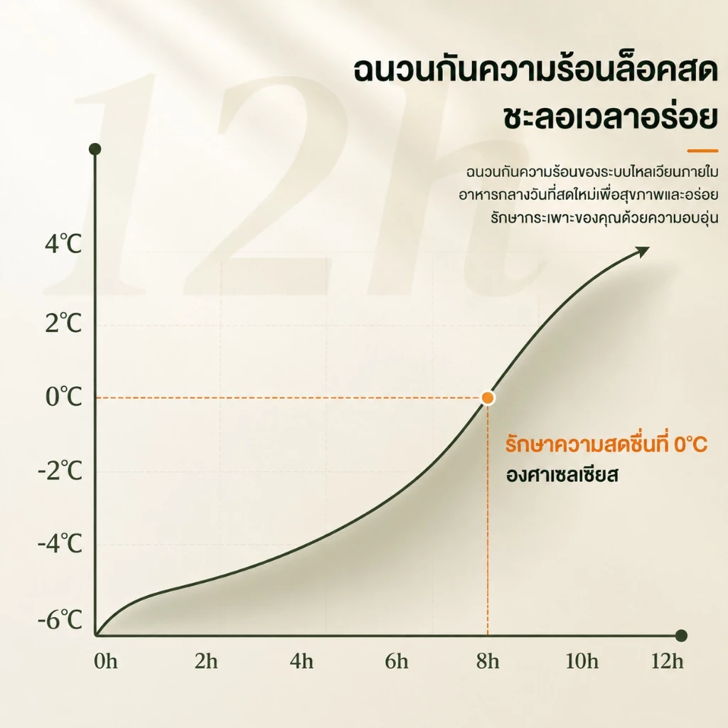 ถุงเก็บความร้อน กระเป๋าเก็บความเย็น 18L/30L สำหรับปิคนิค thumbnail 7