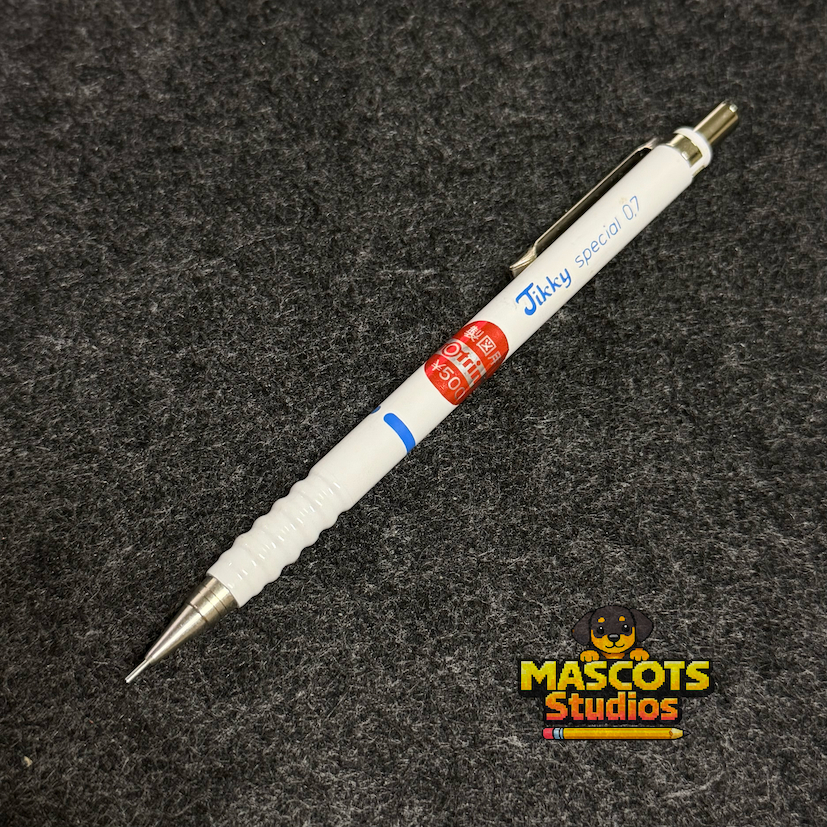 [301I] ดินสอกดวินเทจ rOtring Tikky Special 0.7mm สีขาว [W. Germany] รุ่นแรก Mk1 ของแท้ (NOS)