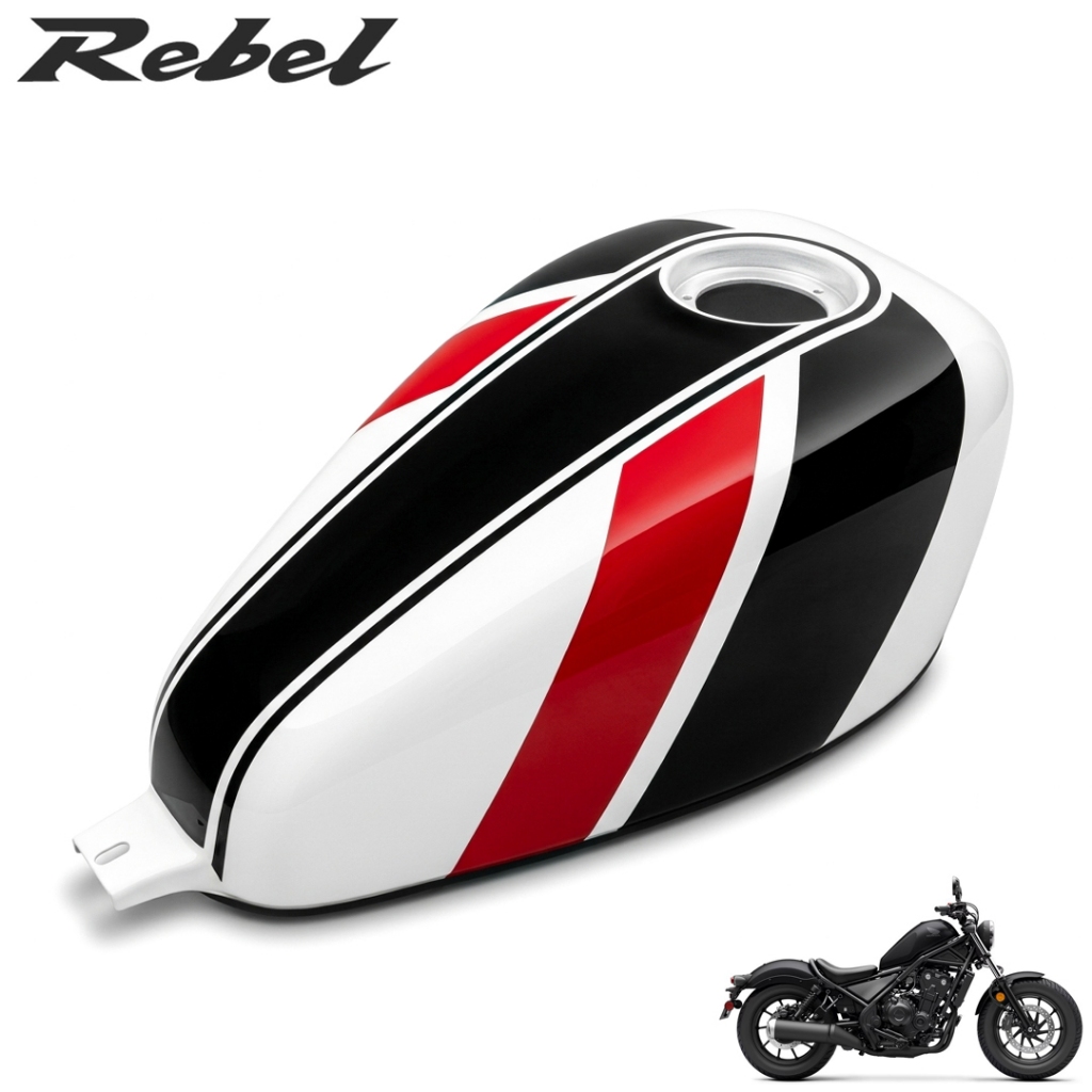 ครอบถังน้ำมัน HONDA REBEL 300 500 ลายสปอร์ต