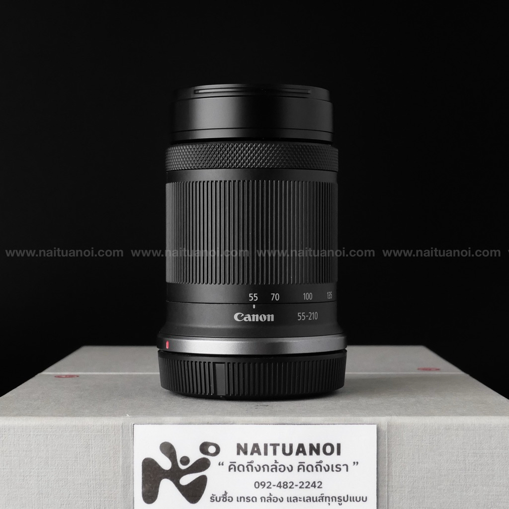 ( Used!! ) Canon RF-S 55-210 F5-7.1 IS STM Black < Top Mint >