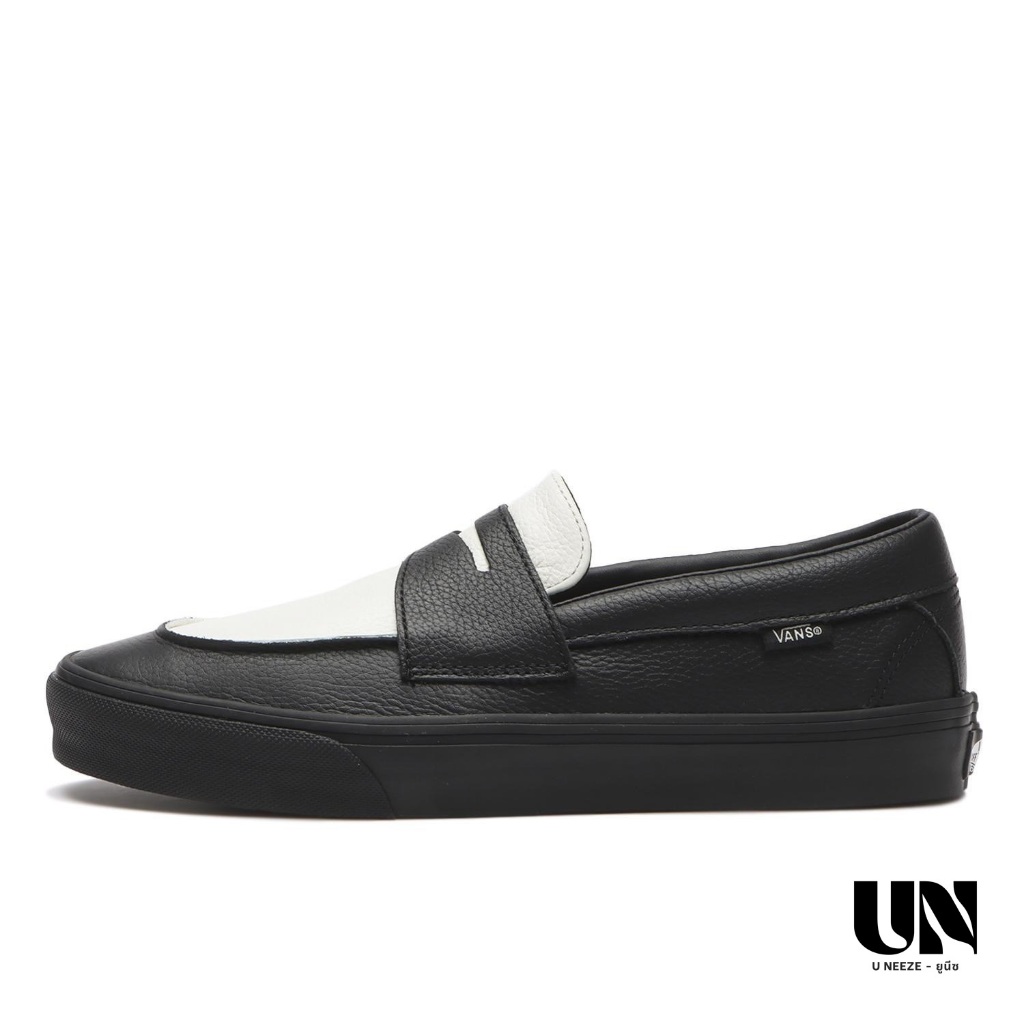 [ของแท้ ส่งไว จากไทย] VANS LOAFER 53 - LEATHER BLACK/MARSHMALLOW