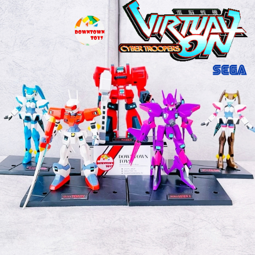 1995 Virtual on Cyber Troopers Virtual-On 2P Version Figure Set ครบชุด ของแท้ Sega