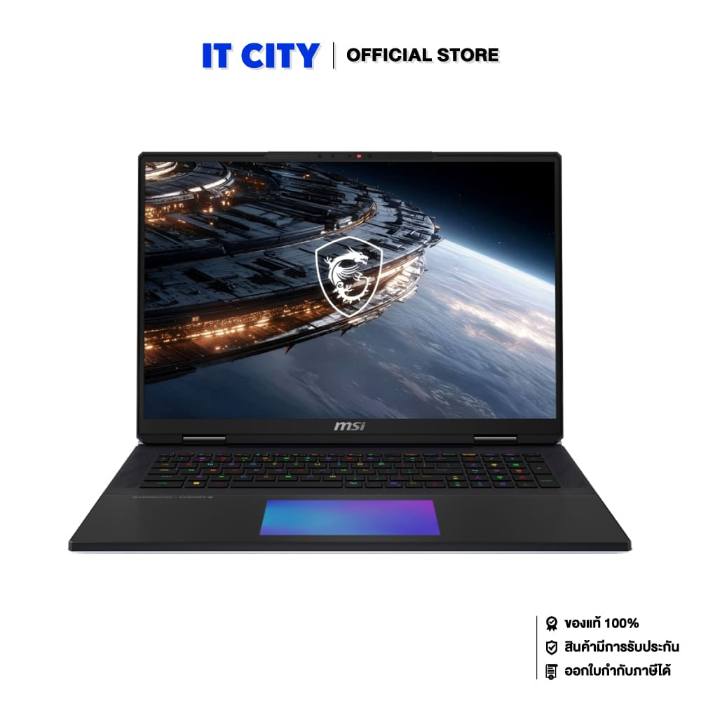 MSI Titan 18 HX A2WJ-1095TH/Ultra 9 290HX/64GB/2TB/RTX 5090_24GB /18"_240Hz/Core Black/Win11/3Y CO6-