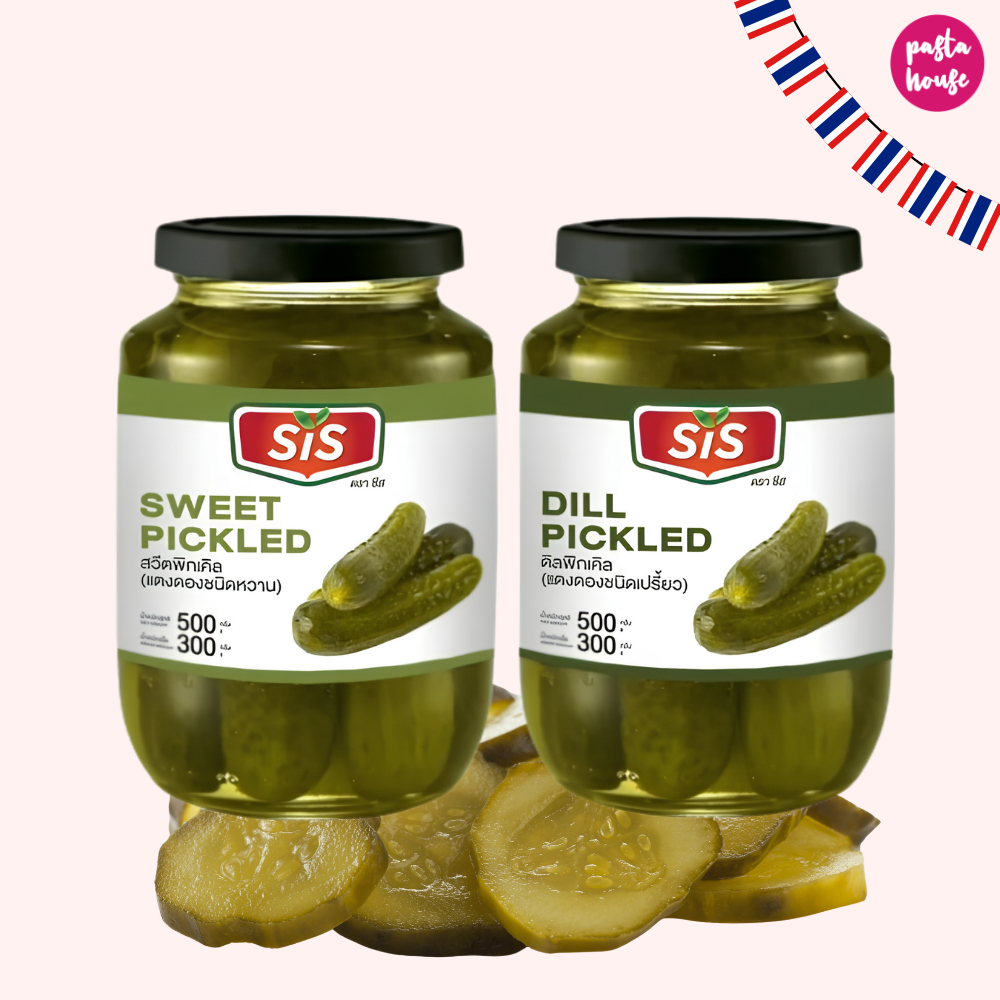 SIS แตงกวาดอง 500ก SIS Cucumber Pickle 500g