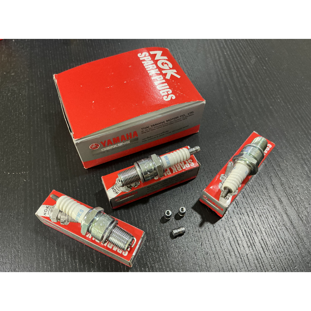 หัวเทียน​ YAMAHA BR9ES ​ (หัวละ) แท้​ ใส่​ KR​150 LS DASH NSR150-SP เบอร์​ BR9ES