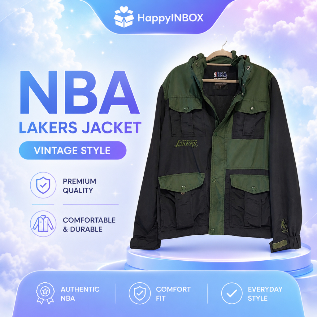 เสื้อแจ็คเก็ต NBA — Los Angeles Lakers (ของแท้)