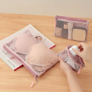 ShopAt.Two[BG6807] กระเป๋าใส่เครื่องใช้ส่วนตัวและเครื่องสำอาง ถุงเก็บของอเนกประสงค์ พกพาสะดวก