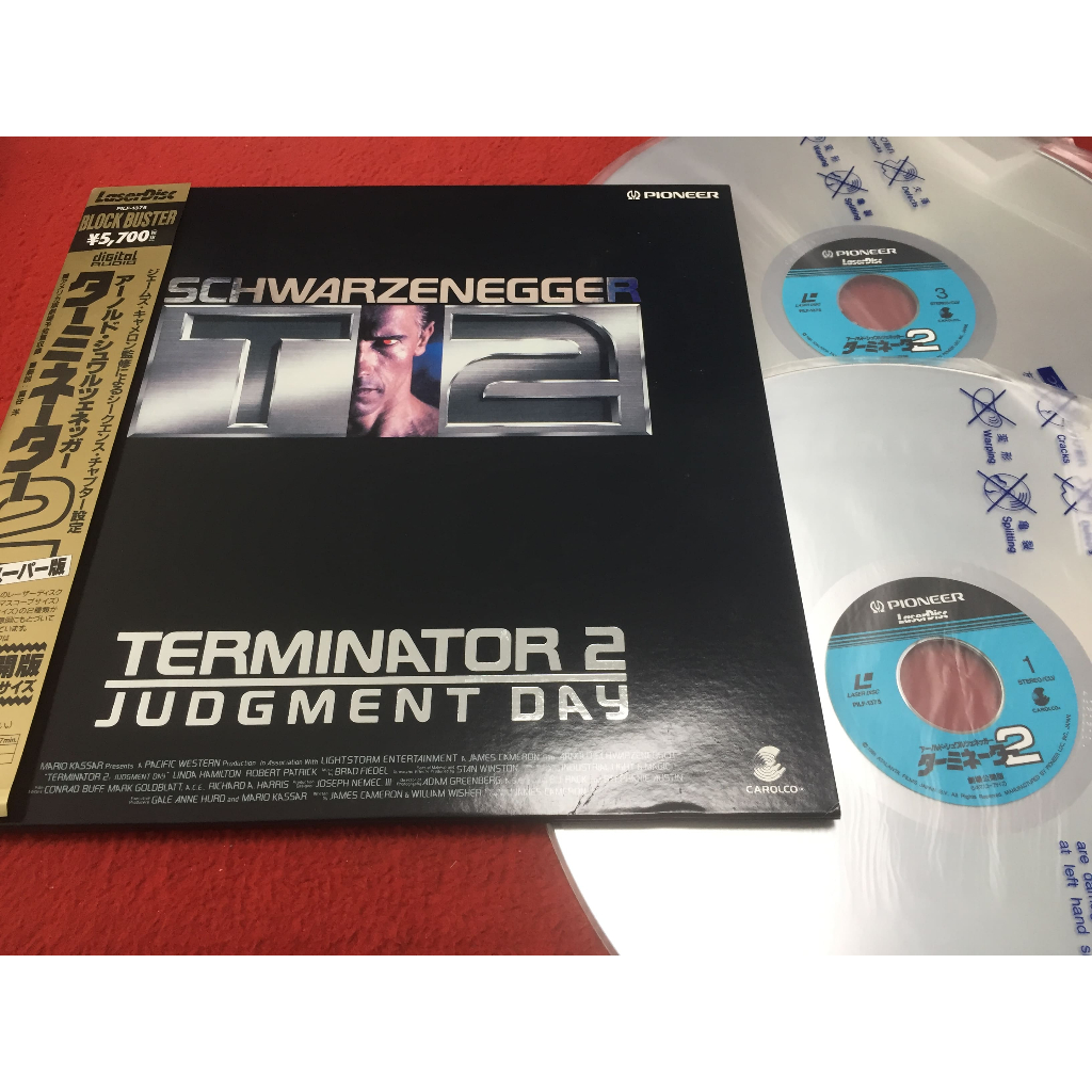 Terminator 2 -  Judgment Day ขนาด 12 นิ้ว 2LaserDisc B155