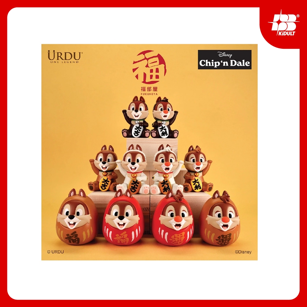 (UD471169) URDU DISNEY FUKUHEYA LUCKY SERIES 6 - CHIP & DALE แบบสุ่ม