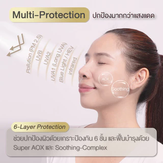 เซรั่มกันแดด HERBITAGE SUNSHY ALL-ROUNDER PROTECTION BRIGHTENING SUN SERUM SPF50+ PA++++