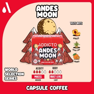 กาแฟแคปซูล ADDICTO I Capsule coffee I ใช้กับเครื่อง Nespresso ได้ I 8 รสชาติ คั่วอ่อน คั่วกลาง คั่วเข้ม หอมกรุ่น