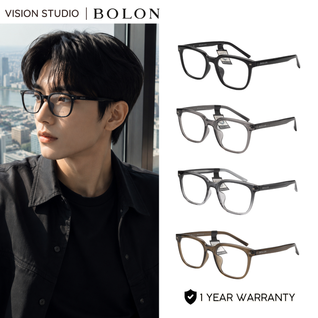👓แว่นสายตา BOLON รุ่น KENYA BJ5167 รวมทุกสี ของแท้100% รับประกัน 1 ปีเต็ม