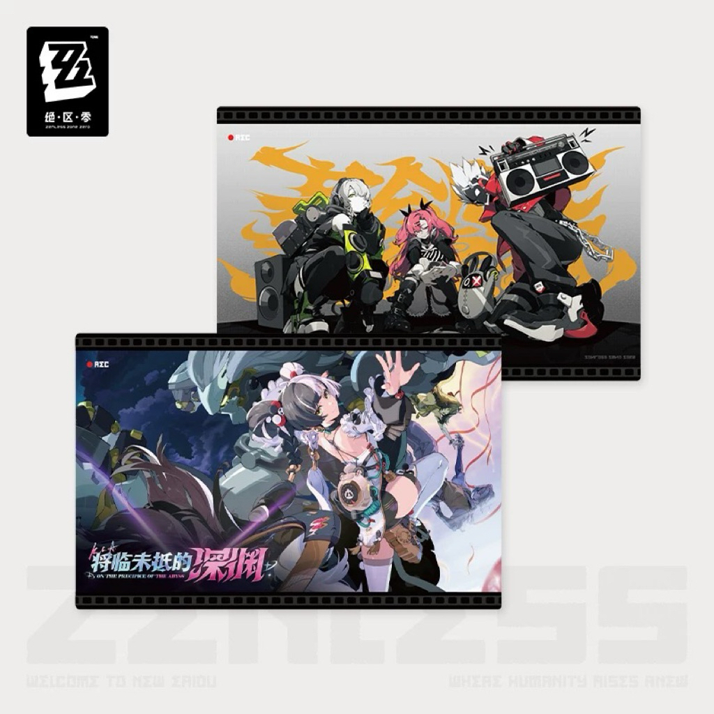 [ พร้อมส่ง / Official ] Zenless Zone Zero Patch 2.4 - On the Precipice of the Abyss Postcard Set ZZZ โปสการ์ด Banyue