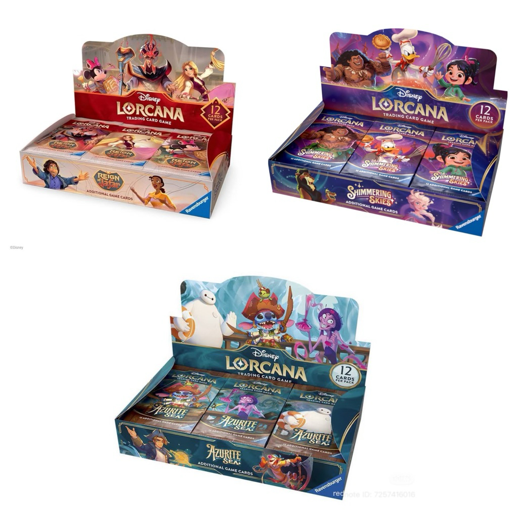 ( ตระกร้ารวม ⭐️ ) Disney Lorcana SET Booster Box