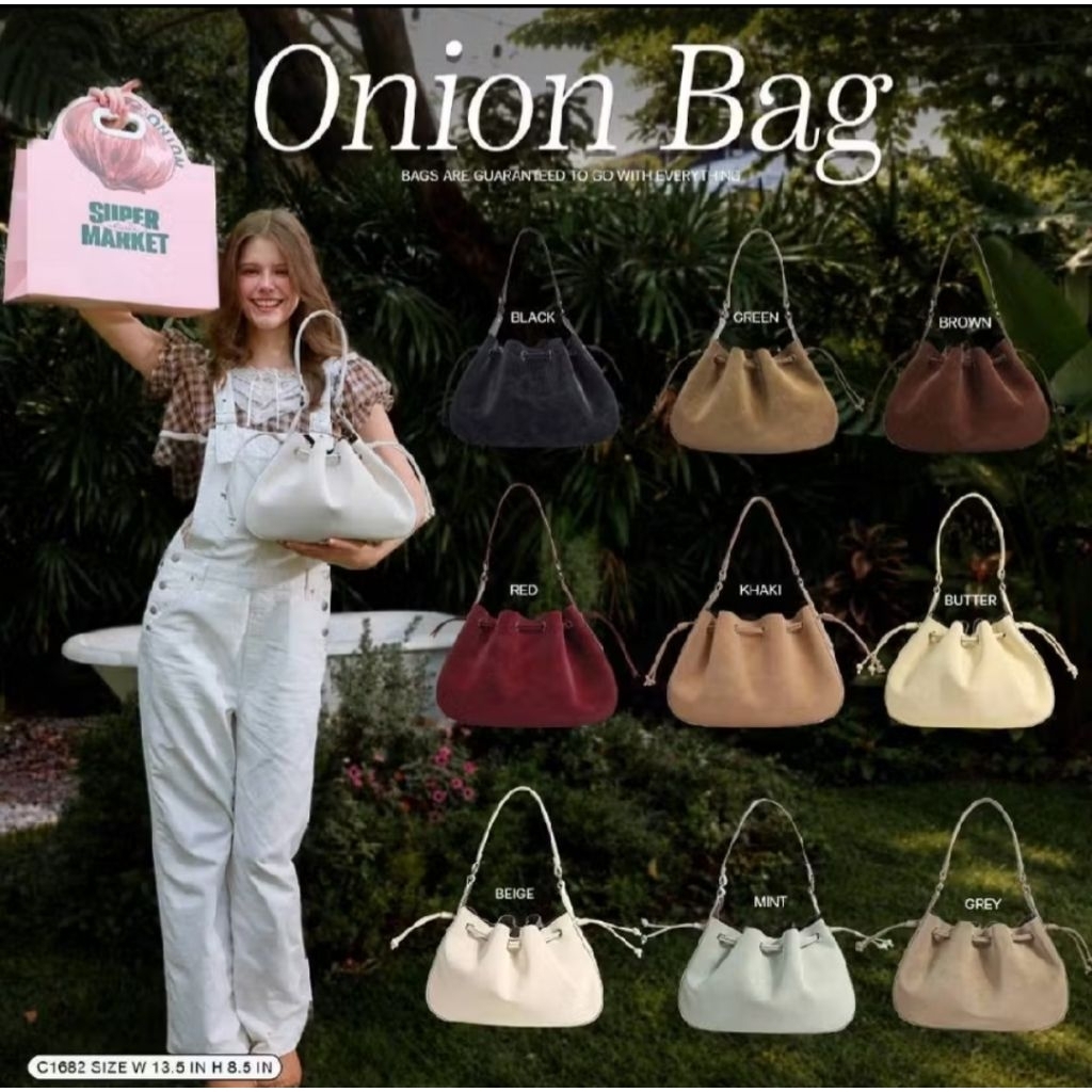 กระเป๋า Onion Bag Collection แบรนด์ CICELLE (ซีเซล) C1682