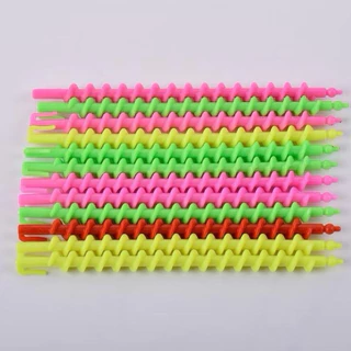 แกนดัด แกนดัดผมโปเต้ ดัดลอนโปเต้ ลอนมาม่า เกลียวลอนผม คละสี แพ็ค 20 ชิ้น