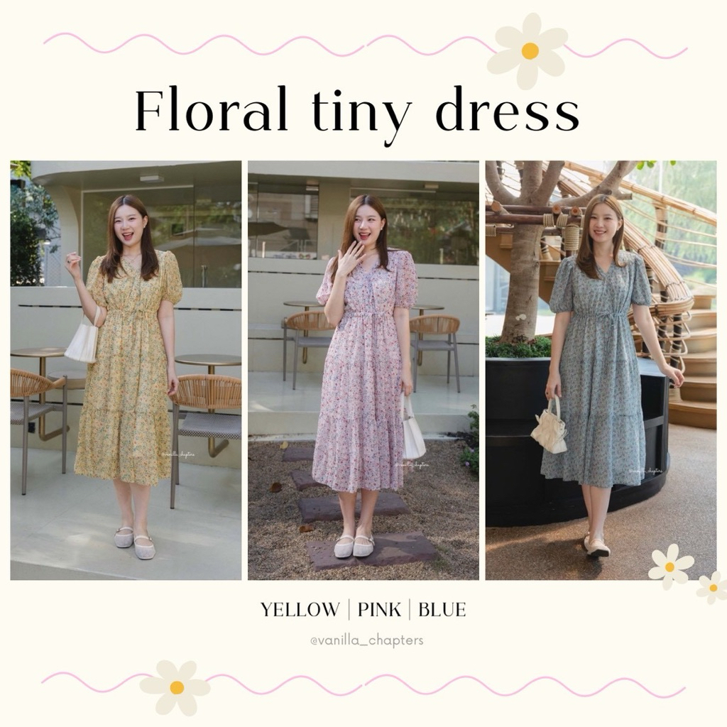 Floral tiny dress (vanilla_chapters)