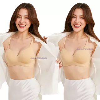 [ แพค 2 ตัว ] Sabina เสื้อชั้นใน รุ่น Perfect Bra รหัส SBXD7309 ตะขอหลัง ฟองน้ำ 0%