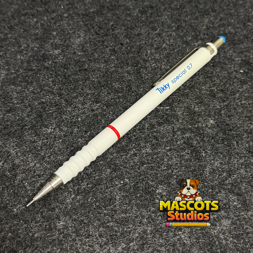 [305I] ดินสอกดวินเทจ rOtring Tikky Special 0.7mm สีขาว [Germany] รุ่นแรก Mk1 (อ่านตำหนิก่อนสั่ง)