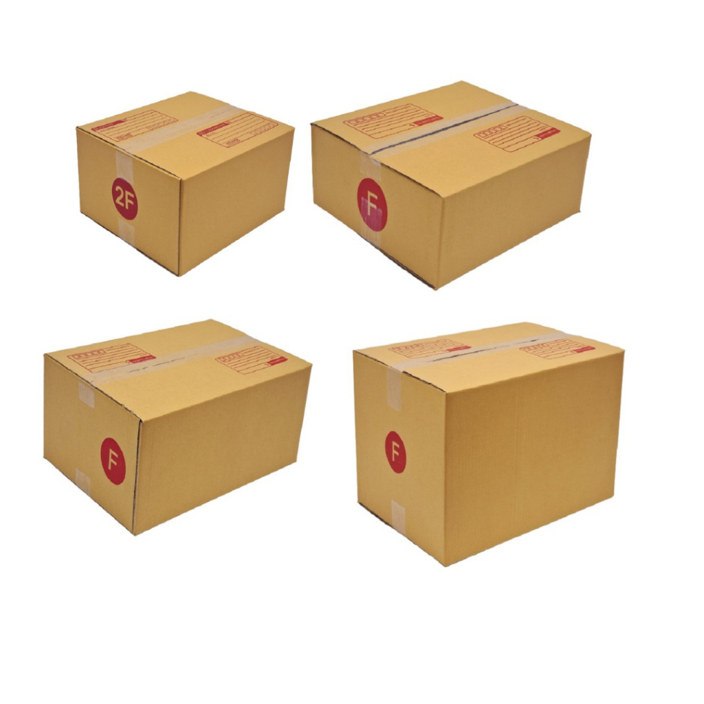 กล่องไปรษณีย์ 2F Fเล็ก Fกลาง Fใหญ่ แพ็ค10ใบ ราคาโรงงาน ราคาถูก