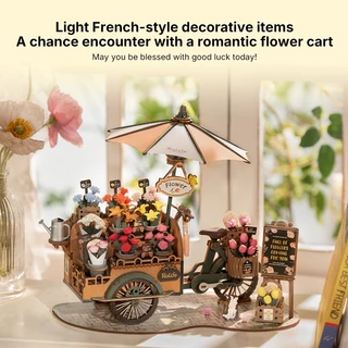 M&G LIFE x Rolife The Creator's Collection 3D Wooden Puzzle Kit — DIY Handcrafted Assembly Model
