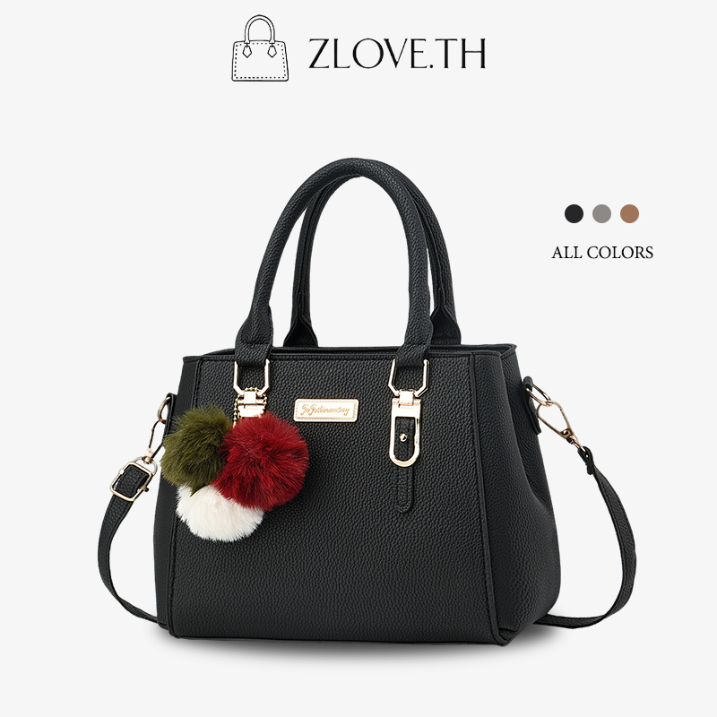 ZLOVE กระเป๋าสะพายผญ สะพายข้างความจุขนาดใหญ่ใหม่ กระเป๋าผู้หญิงหนัง PU ใส่ของได้เยอะ