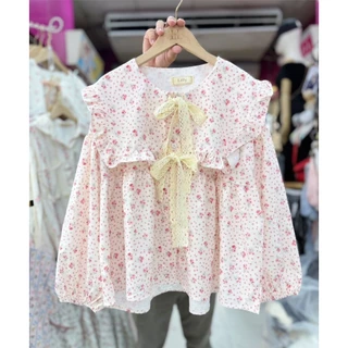 เสื้อคอบัวกระดุมหน้าอกหน้าผ้า44​ นิ้ว​ ยาว​ 23นิ้ว​​ ราคา209บาท​ เหมาะอกจริง​ 32-40นิ้ว