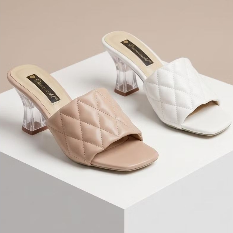 ❤ รองเท้าส้นแก้ว Size 41  สูง 3 นิ้ว สีสวย ไซส์ใหญ่ ใส่สวยเก๋ มั่นใจคะ