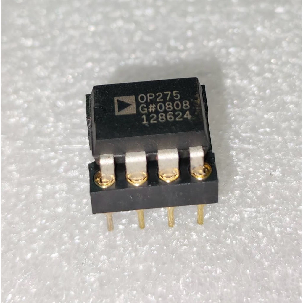 IC OP-AMP OP275G Dual ของแท้ ผลิตที่ Philippines ให้เสียงเบสที่หนักแน่น เสียงกลางอบอุ่น เสียงแหลมที่โปร่งใส ราคาต่อ1ชิ้น