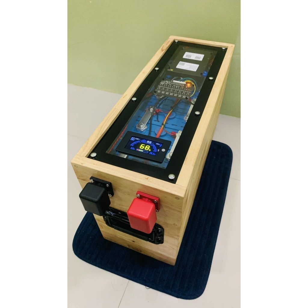 แบตเตอรี่ลิเธียม 24V 200Ah ประกอบพร้อมใช้งาน [ของใหม่มือ1] LiFePo4 3.2v 200Ah 8s