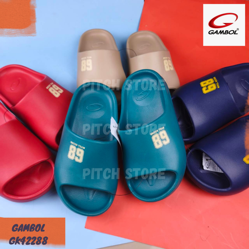Gambol แกมโบ รองเท้าแตะเด็กแบบสวม รุ่น GK42288 (32-35)