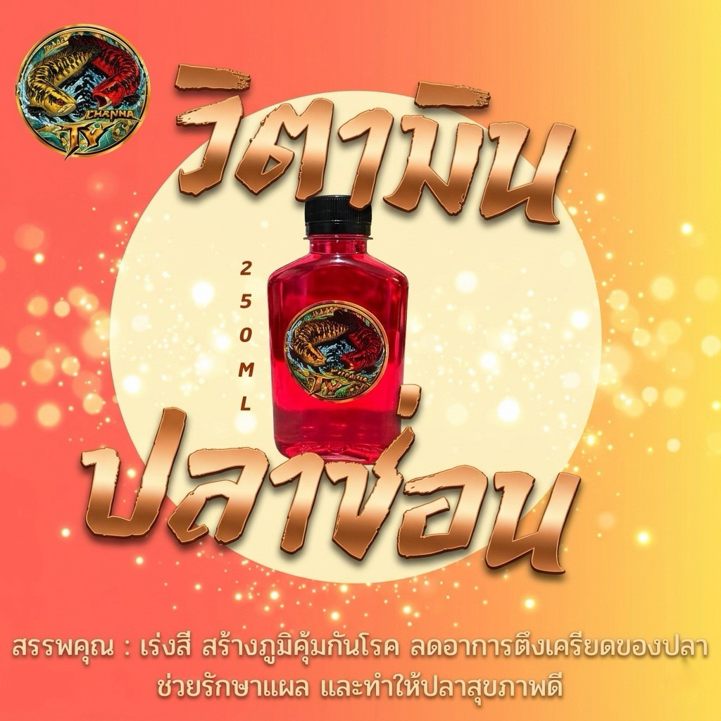TY CHANNA วิตามินปลาช่อน 250 ml