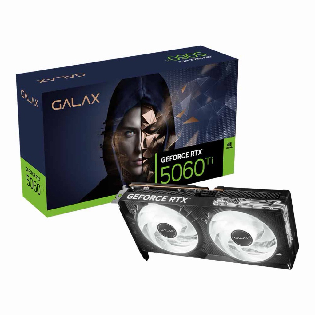 GALAX GEFORCE RTX 5060 TI 1-CLICK OC 16GB - 16GB GDDR7 มือ2