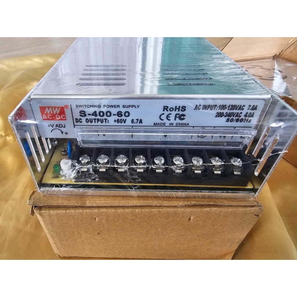 power supply mw s-400-60